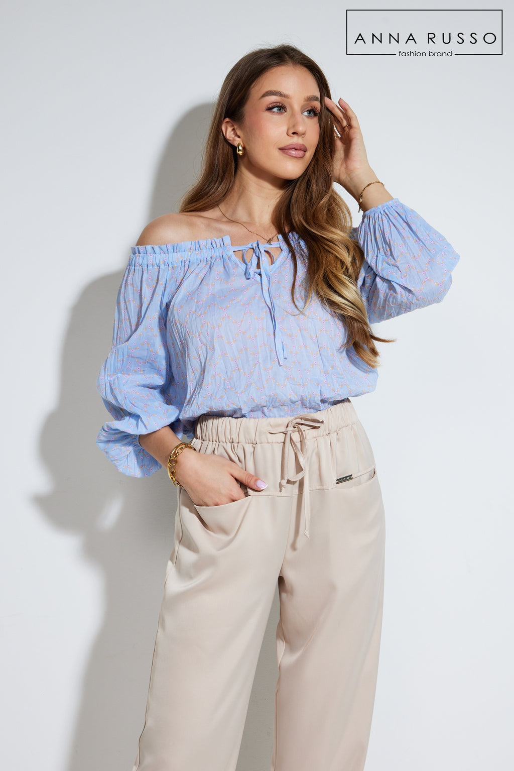 DARLING bézs nadrág