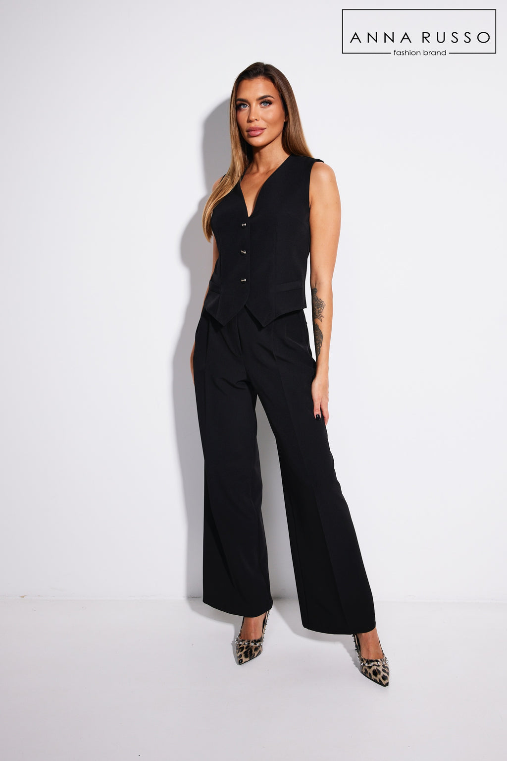 ROMA fekete mellény