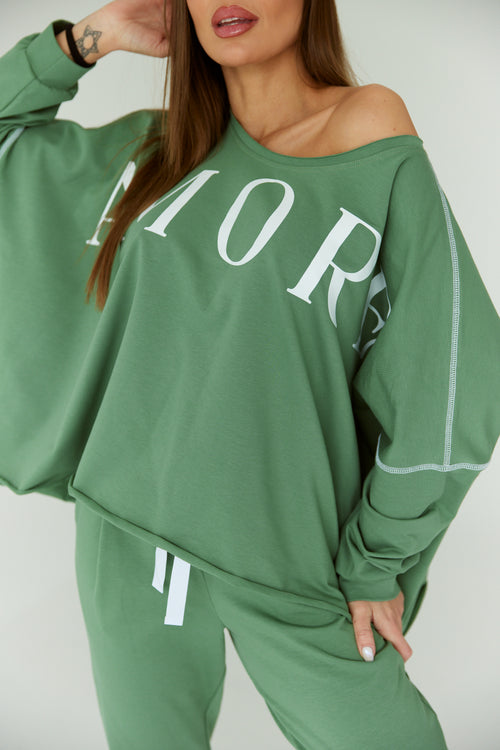 AMORE zöld melegítő