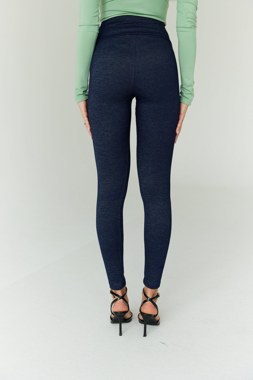 DENIM farmer legging