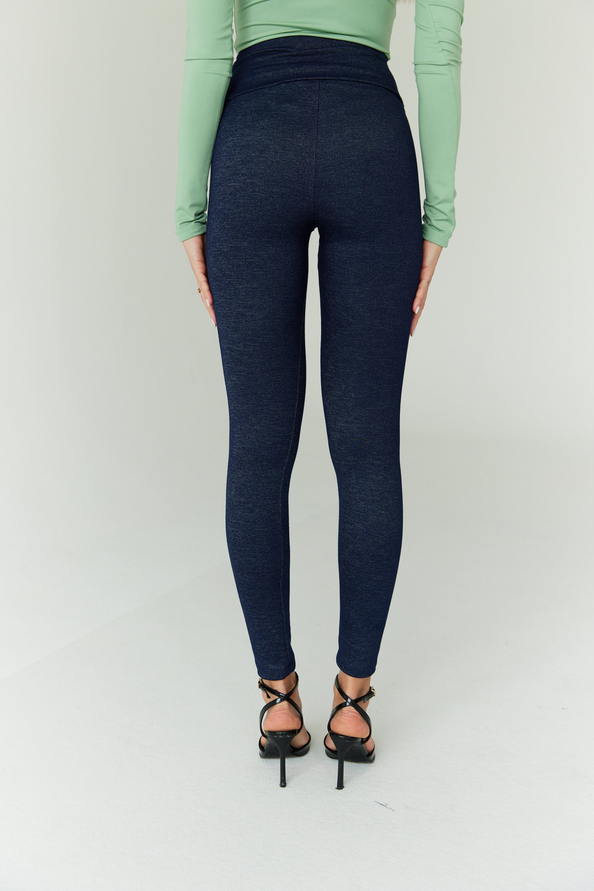 DENIM farmer legging
