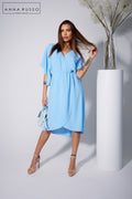 DOROTHY kék ruha